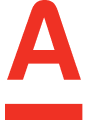 Логотип Альфа-Банка